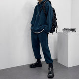 マルチコーデュロイセミジップアップフーディー/Multi-corduroy semi- zip-up hood (3 colors)