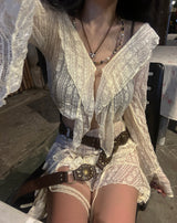 エスニックヒッピーワイドベルト