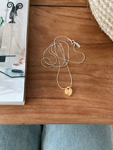カヤハートネックレス / [925silver] Kaya heart necklace