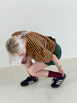 Garni puff stripe T