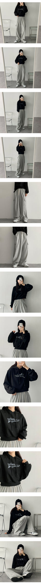 ゼリッククロップドフーディー / Zellick Cropped Hoodie