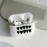 Heart Argyle AirPods Case_matt