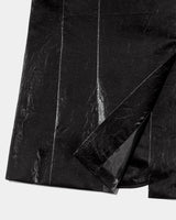 ヴァイパーレザーブレーザー / OWN Viper Leather Blazer (2 colors)