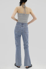 オンエアブーツカットデニムパンツ / No.1033 On-air bootcut denim pants