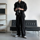 LMN ログオーバーサイズフィットステッチサンギートセットアップ（2色）