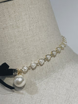 ジュリアミニベルベットリボンチョーカー/julia mini velvet ribbon choker
