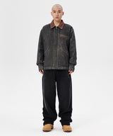 ALLOVER VINTAGE PRINT WORK JACKET