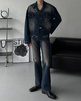 B747 Oversized fit U-neck Long-sleeved T-shirt (3 colors)