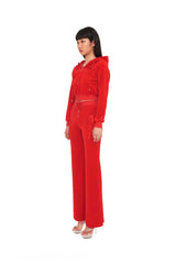 ベルベットフレームフーディージップアップ  / Velvet Flame Trackpants (4168740339830)