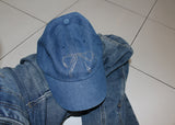 デニムリボンキャップ / denim ribbon cap (deep blue)