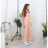 Aria dot dress (pink) (6657242988662)