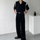 BL ショルダーカラーカラーTシャツ / BL Shoulder Color Collar Tee