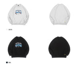 DAKYAM 2023 A/W Wonder Work Worker Gem Minerイラストレーションクルーネックスウェット