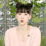 sky pink top cardigan (6676065026166)