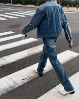 HD County Slit Denim Pants