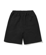 ディープ ワン タック スウェット バミューダ ショーツ / DEEP ONE TUCK SWEAT BERMUDA SHORTS_BLACK