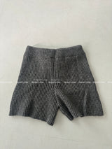 ribbed knit shorts