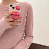 コーラルパラダイスハートバルーンケース / Coral Paradise Heart Balloon Case (Jelly Hard)