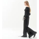 211-RIBBON SLIT SATIN PANTS (6550232072310)