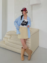 カットシャツ/Asa cut shirt (4color)