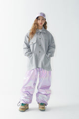 メロースーパーワイドベンティレーションパンツ / BSR2223FWPT014 MELLOW SUPER WIDE VENTILATION PANTS HOLOGRAM PINK