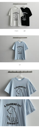 シティーカットショートスリーブTシャツ/City Cat Short Sleeve Tee