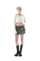 ミリタリーミニスカート/MILITARY MINI SKIRT