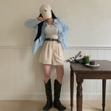 [BELLIDE MADE] Basic Spring Shirt & Blouse