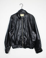 ピンタック レザージャケット / Pintuck Leather Jacket (2color)