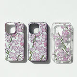 デルフィニウム スマホケース/Pink Delphinium (Galaxy) Jelly Case