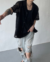 ソーシルクスリットスリーブレス / SO Silk Slit Sleeveless (2 colors)