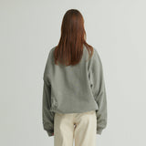 WHATTHE F.B ロゴ 刺繍 スウェット シャツ/WHATTHE F.B Logo Embroidered Sweat Shirt Olive