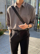 ディープデイリーセミフィットスラックス/Deep Daily Slim Fit Slacks (4 colors)