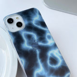 Future Electric Blue electric Phone Case 