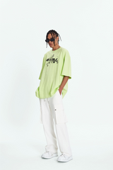 Cargo Jersey Pants - Black