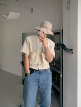 3 TAP Snap Tweed Jacket (2color)