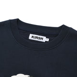 ウィティーバニーワーディングドロップスウェットシャツ／WITTY BUNNY WORDING DROP SWEATSHIRT [NAVY]