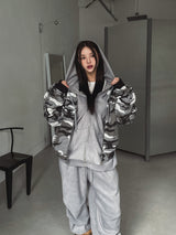 IDミリタリーダウンジャンパー