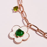 APPLEGREEN FLOWER NECKLACE