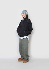 ペイズリーパイピングジップアップ / Paisley Piping Zip-Up