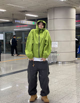 Flame wide work pants