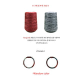 レターリング3 / [CCNMADE] LETTER RING 3 (Burgundy) (6680489099382)