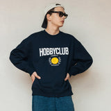 テニスボールスウェットシャツ/TENNIS BALL SWEATSHIRT_NAVY
