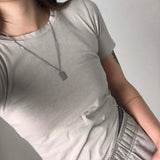 check pattern necklace