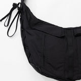 Taped Shoulder Bag (Black)