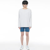 ウーヴンTシャツクールグレー