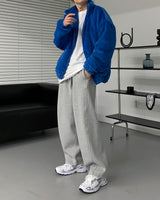 UI Mink Fur Turtleneck Zip-Up Jumper (5 colors)