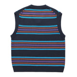 ストライプニットベスト/STRIPED KNIT VEST (6671063548022)