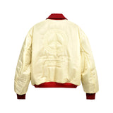 [UNISEX] リバーシブル "ワールドピース" パッデッドボンバージャケット