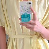 [セット] ブーケシリーズ : サマーフォンケース + スマホグリップ / [SET] Bouquet series : Summer phone case + griptok